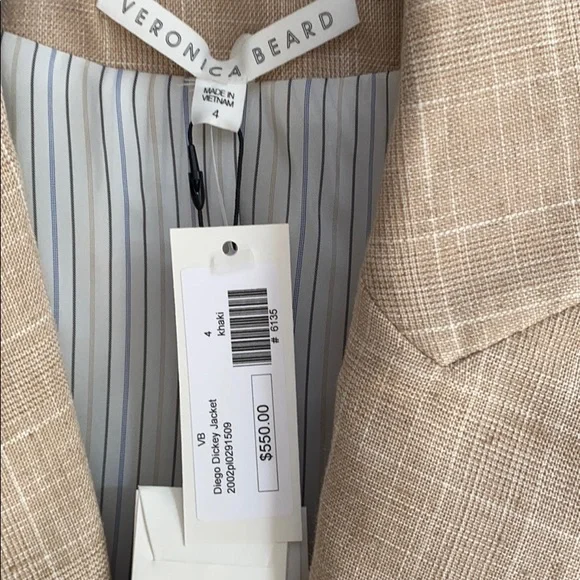 Veronica Beard Tan Blazer - Picture 3 of 4